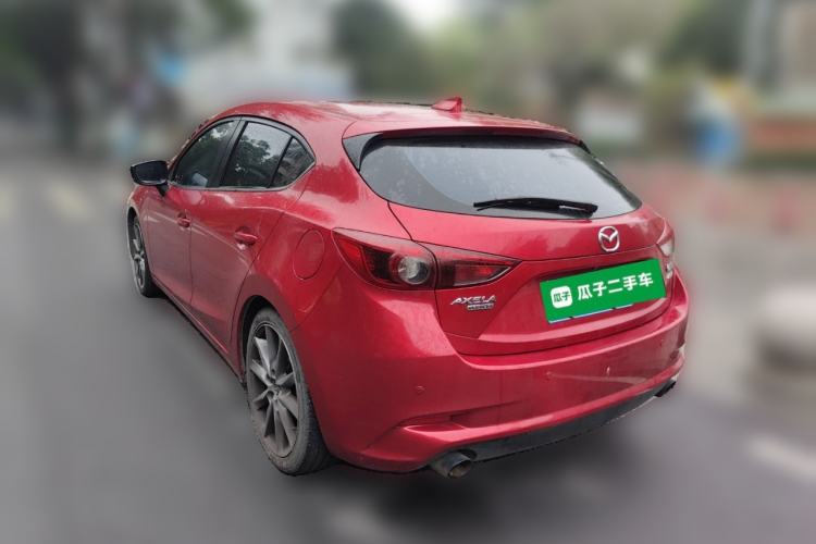 Used Mazda 3 Axela 2017 Hatchback 2.0L Automatic Sport Model China V Emission Standard Rear Left 45 Deg