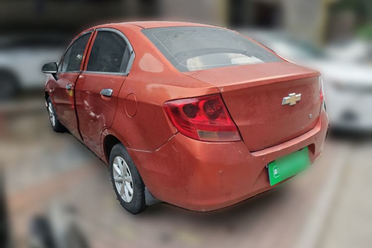 Used Chevrolet Sail 2013 Sedan 1.2L Manual Fashion Edition Rear Left 45 Deg