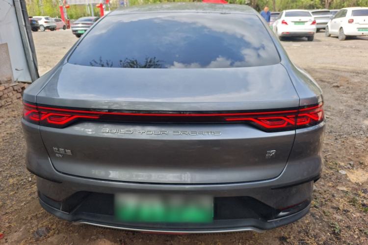 Used BYD Han 2022 EV Genesis Edition 715 km Front-Wheel-Drive Flagship Model Rear