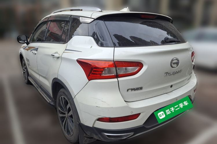 Used GAC Trumpchi GS4 2017 235T Automatic Two-Wheel Drive Luxury Smart Connectivity Version Rear Left 45 Deg