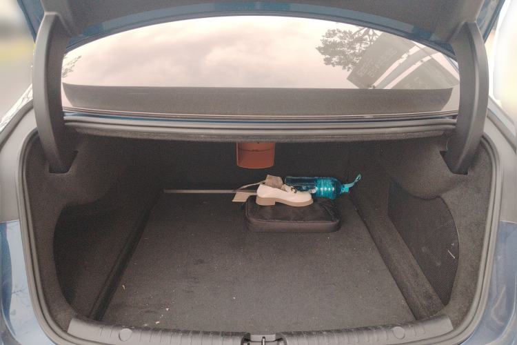 Used BYD Han 2022 EV Genesis Edition 715KM Front-Wheel-Drive Prestige Model Trunk