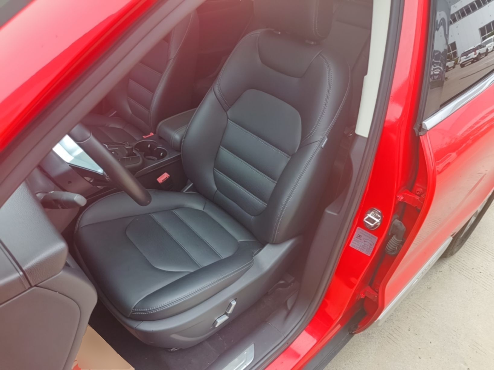 Avant de la voiture