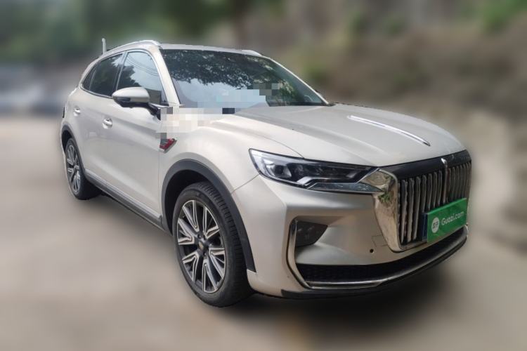 Used Hongqi HS5 2022 Facelifted Version 2.0T Smart Connect Flagship All-Wheel-Drive Edition Front Right 45 Deg