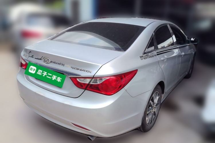 Used Hyundai Sonata 2013 2.0L Automatic Fashion Edition Rear Right 45 Deg