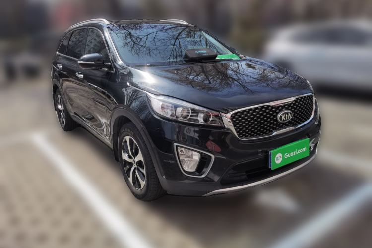 Used Kia Sorento 2015 Sorento L 2.0T Gasoline 4WD Elite Edition 7 Seats China V Emission Standard
