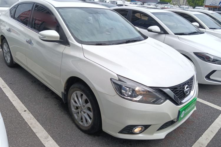 Used Nissan Sylphy 2019 1.6XV CVT Smart Connect Luxury Edition China V Standard Front Right 45 Deg
