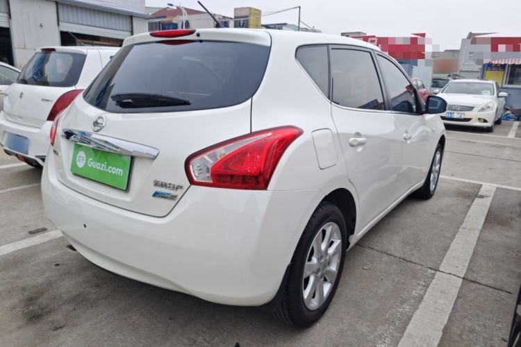 Used Nissan Tiida 2011 1.6L CVT Comfort Model Rear Right 45 Deg