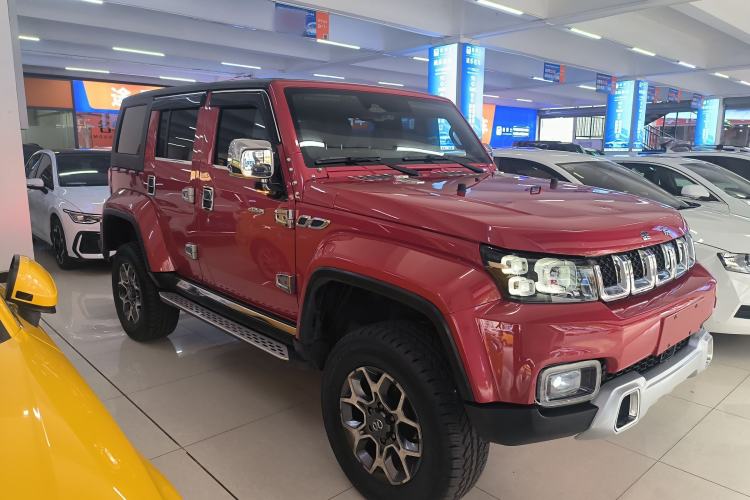 Used BAIC Off-Road BJ40 2019 PLUS 2.3T Automatic Four-Wheel Drive Flagship Edition China VI Emission Standard