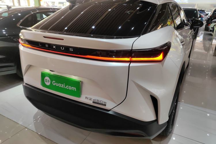 Used Lexus RZ 2023 450e All-Wheel Drive Luxury Edition Rear Right 45 Deg