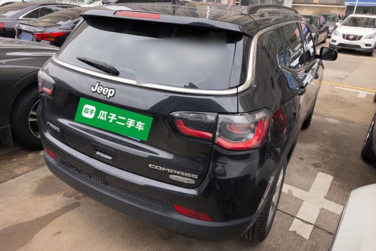 Used Jeep Compass 2017 200T Automatic Family Edition Rear Right 45 Deg