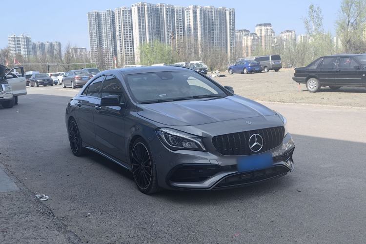 Used Mercedes-Benz CLA AMG 2017 Facelift AMG CLA 45 4MATIC Front Right 45 Deg