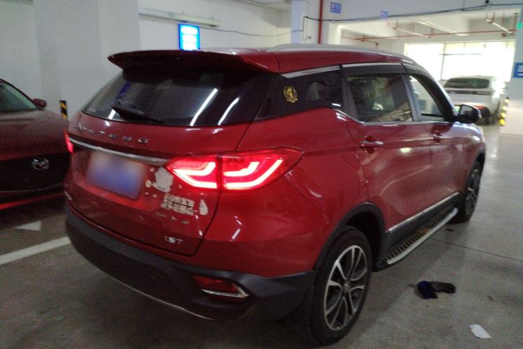 Used Hanteng X5 2018 1.5T CVT Luxury Edition Rear Right 45 Deg