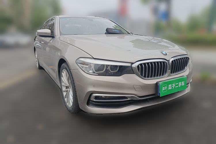 Used BMW 5 Series 2019 530Li Leading Model Luxury Package Front Right 45 Deg