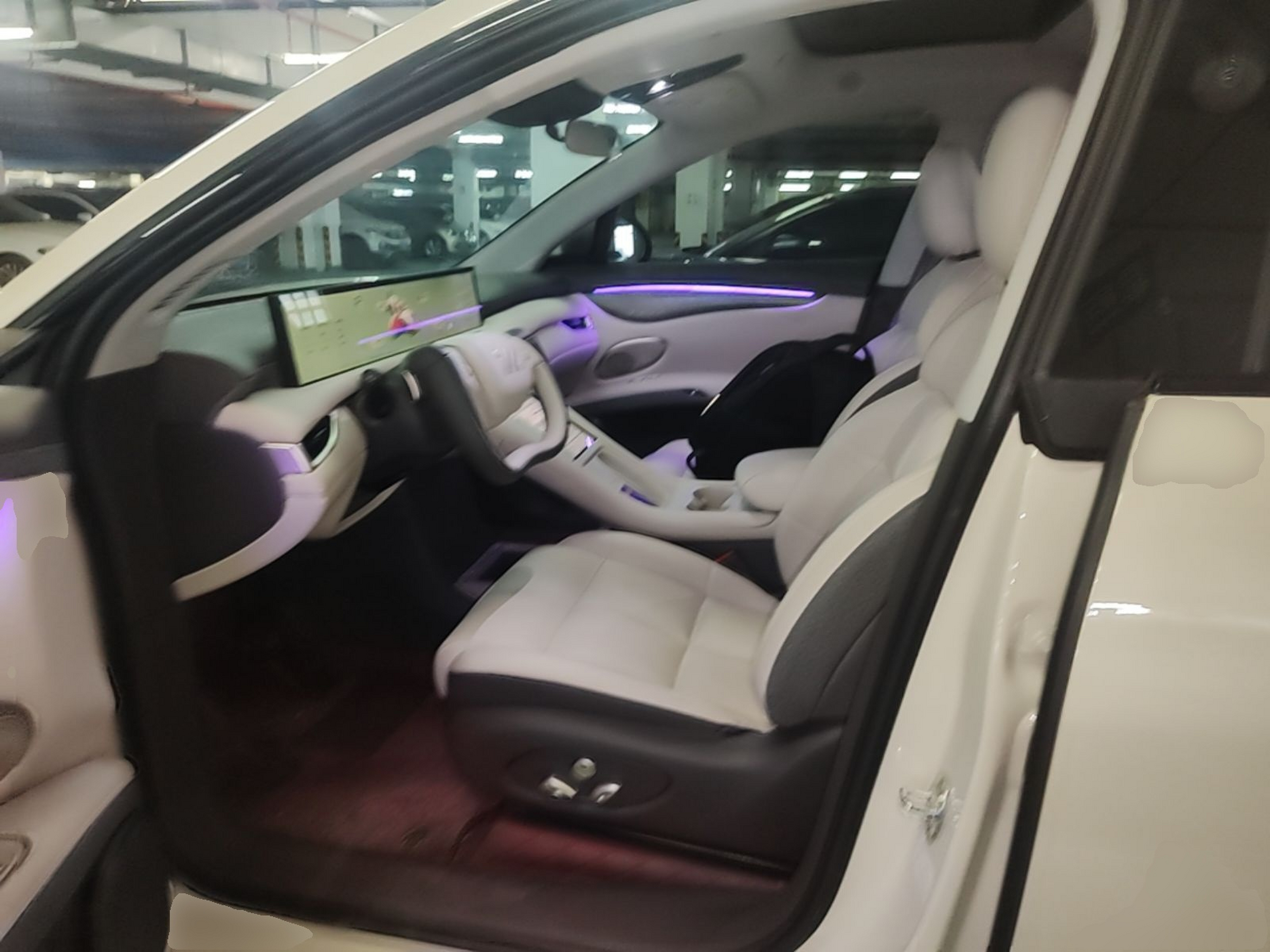 Avant de la voiture