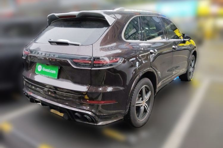 Used Porsche Cayenne 2014 Cayenne Platinum Edition 3.0T Rear Right 45 Deg