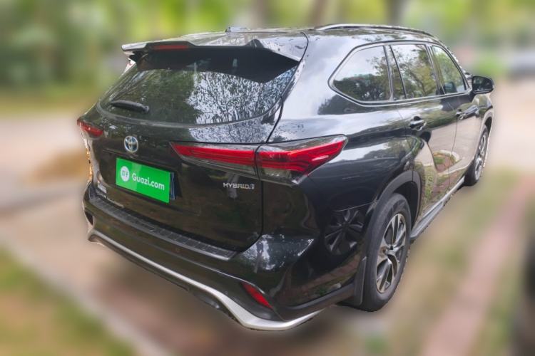 Used Toyota Crown Kluger 2021 2.5L HEV Two-Wheel Drive Elite Edition Rear Right 45 Deg