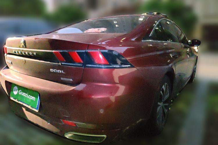 Used Peugeot 508 2019 508L 400THP PureTech Driving Control Version China VI Standard Rear Right 45 Deg