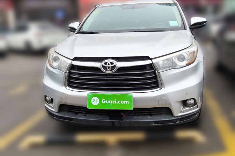 Used Toyota Highlander 2015 2.0T Four-Wheel Drive Elite Edition 7-Seater Front