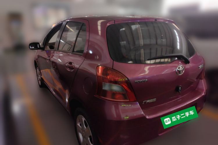 Used Toyota Yaris 2008 1.6G Automatic Deluxe Edition Rear Left 45 Deg