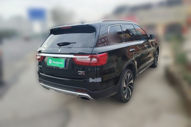 Used Hongqi HS7 2021 2.0T DCT Two-Wheel Drive Smart Connect Flagship Edition Rear Right 45 Deg