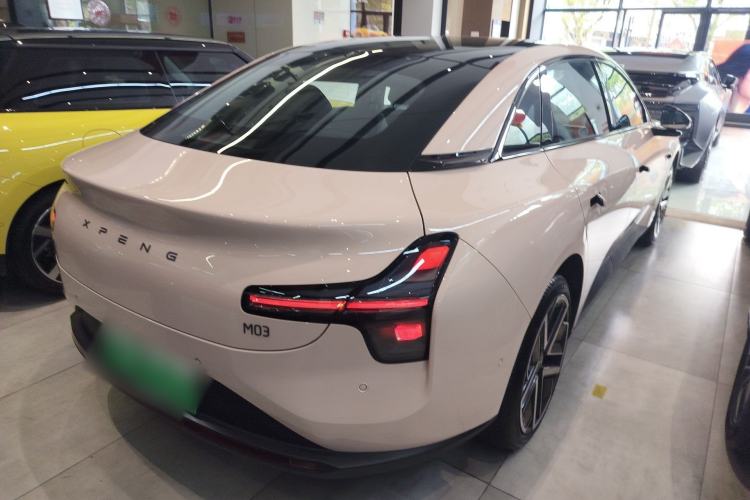 Used XPeng MONA M03 2025 600 with Ultra-Long Range Max Rear Right 45 Deg