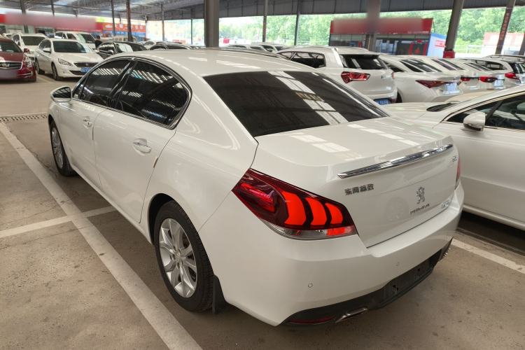 Used Peugeot 508 2015 1.6THP Automatic Prestige Edition Rear Left 45 Deg
