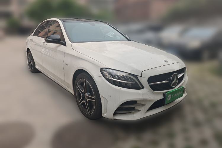 Used Mercedes-Benz C-Class 2021 C 260 L Sport Edition Star Collection Front Right 45 Deg