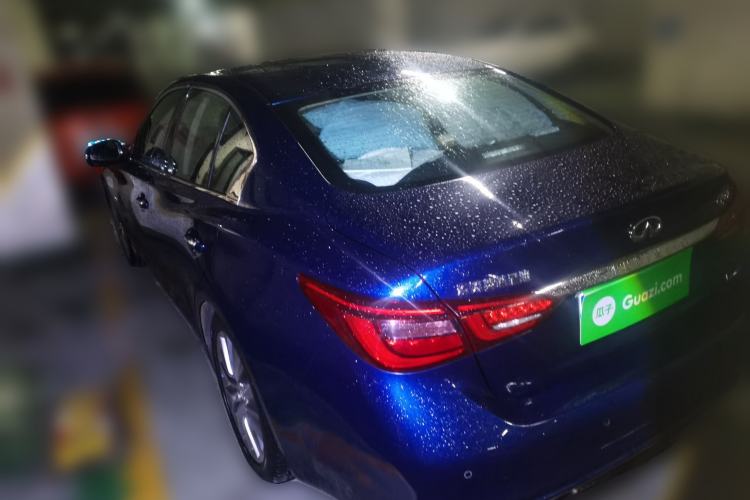 Used Infiniti Q50L 2018 2.0T Enjoyment Version China VI Standard Rear Left 45 Deg