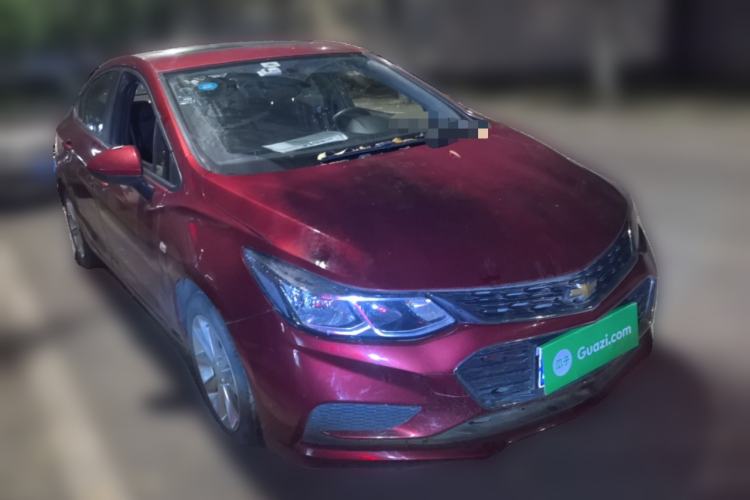 Used Chevrolet Cruze 2017 1.5L Automatic Pioneer Sunroof Edition Front Right 45 Deg