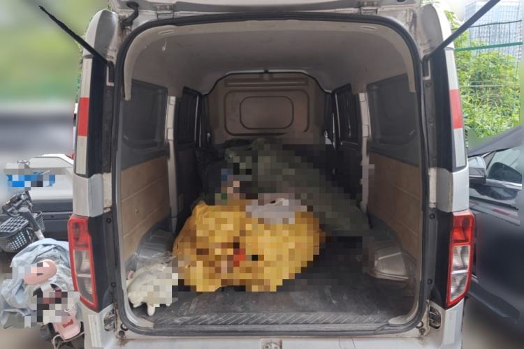 Used CHANGAN KUAYUE Xing V3 2022 1.5L Gasoline Enjoyment Model 2-Seat Van JL473QH Trunk