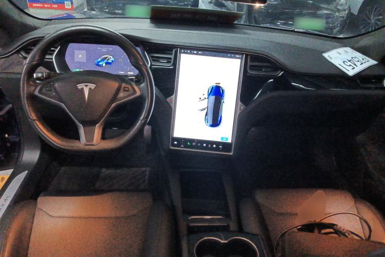 Used Tesla Model S 2017 S 75D Standard Range Edition Center Console