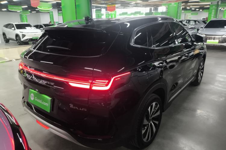 Used BYD Song PLUS New Energy 2024 Honor Edition EV 520km Luxury Model Rear Right 45 Deg