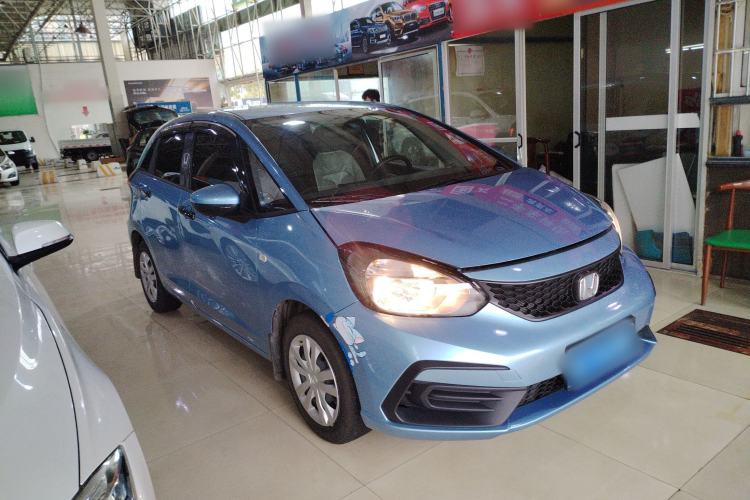 Used Honda Fit 2021 1.5L CVT Trend Edition Front Right 45 Deg