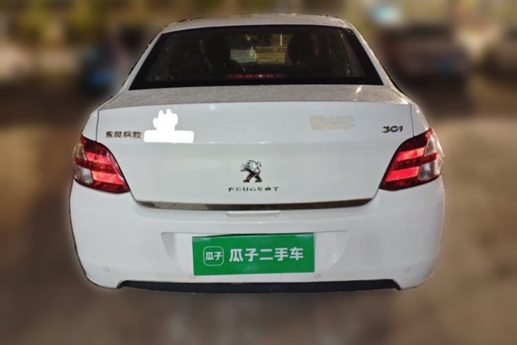 Used Peugeot 301 2014 1.6L Automatic Comfort Edition Rear