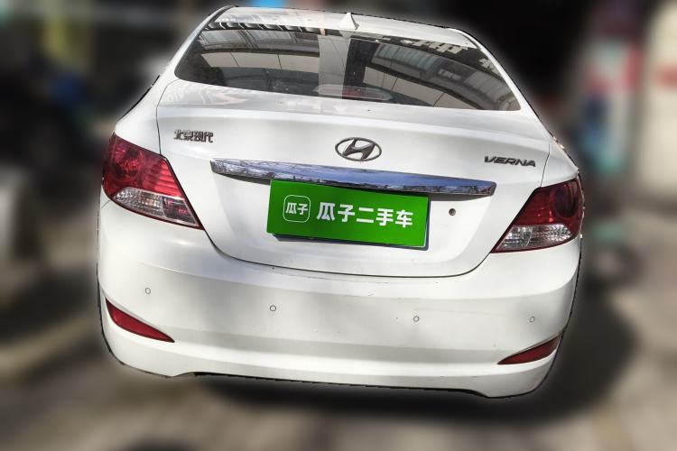 Used Hyundai Verna (older generation) 2010 Sedan 1.4L Automatic Fashionable GT Model Rear
