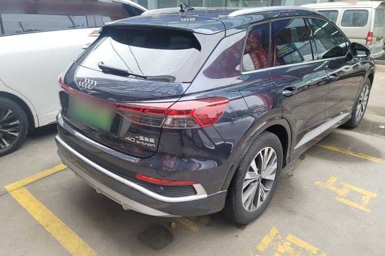 Used Audi Q4 e-tron 2023 40 e-tron Adventure Edition Rear Right 45 Deg