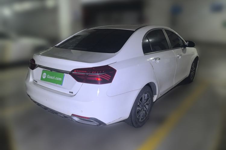 Used Geely Auto Emgrand 2019 Leading Edition 1.5L CVT Luxury Model China VI Standard Rear Right 45 Deg