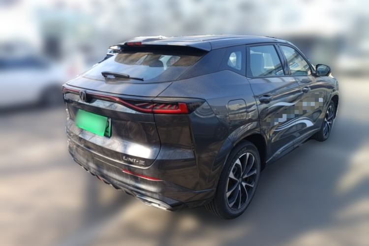 Used CHANGAN UNI-Z New Energy 2024 Blue Whale Smart Electric iDD 125km Beyond Edition Rear Right 45 Deg