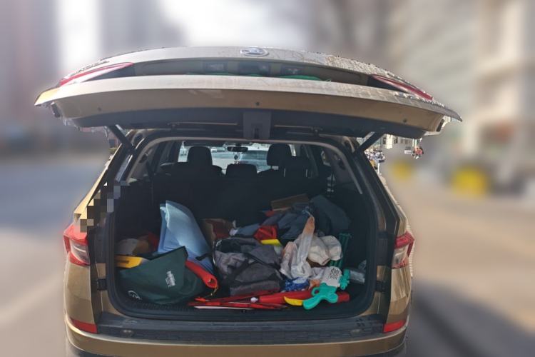 Used Skoda Kodiaq 2018 Restyled TSI330 7-Seater Two-Wheel Drive Luxury Enjoyment Edition Trunk