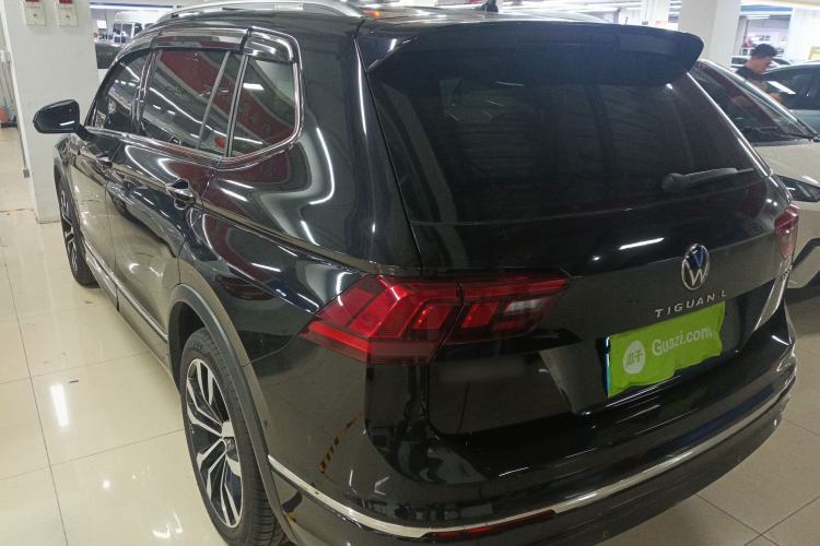 Used Volkswagen Tiguan L 2021 330TSI Automatic Two-Wheel Drive R-Line Enhanced Edition Rear Left 45 Deg