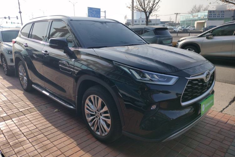 Used Toyota Highlander 2024 2.5L Smart Electric Hybrid Dual-Engine Four-Wheel Drive Prestige Version – 7 Seats
