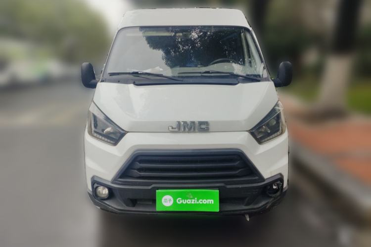 Used JMC Transit 2019 2.8T Commercial Version Long Wheelbase Mid-Roof 6-Seater Rear Single Tire China VI Emission Standard – JX493