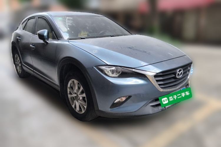 Used Mazda CX-4 2018 2.0L Automatic Two-Wheel Drive Blue Sky Dynamic Version China V Standard Front Right 45 Deg