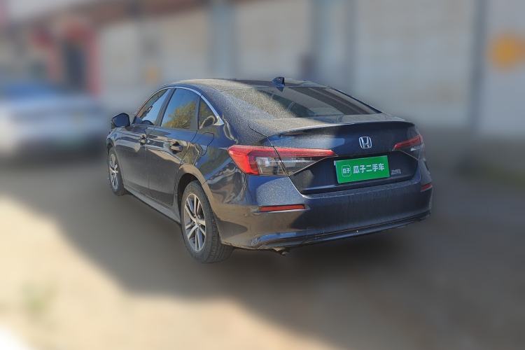 Used Honda Civic 2022 240TURBO CVT Dynamic Edition Rear Left 45 Deg