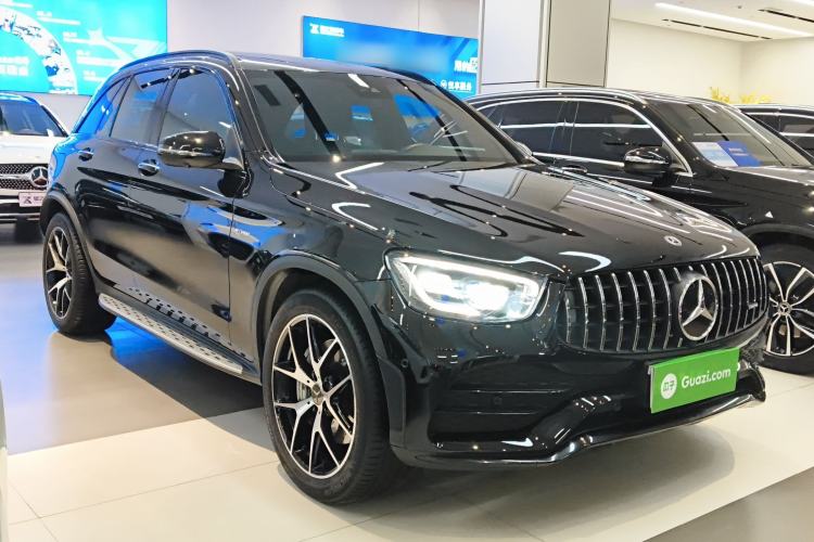 Used Mercedes-Benz GLC AMG 2022 AMG GLC 43 4MATIC Front Right 45 Deg