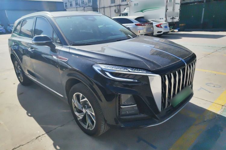 Used Hongqi HS3 PHEV 2025 Model 117km Jingwei Edition Front Right 45 Deg
