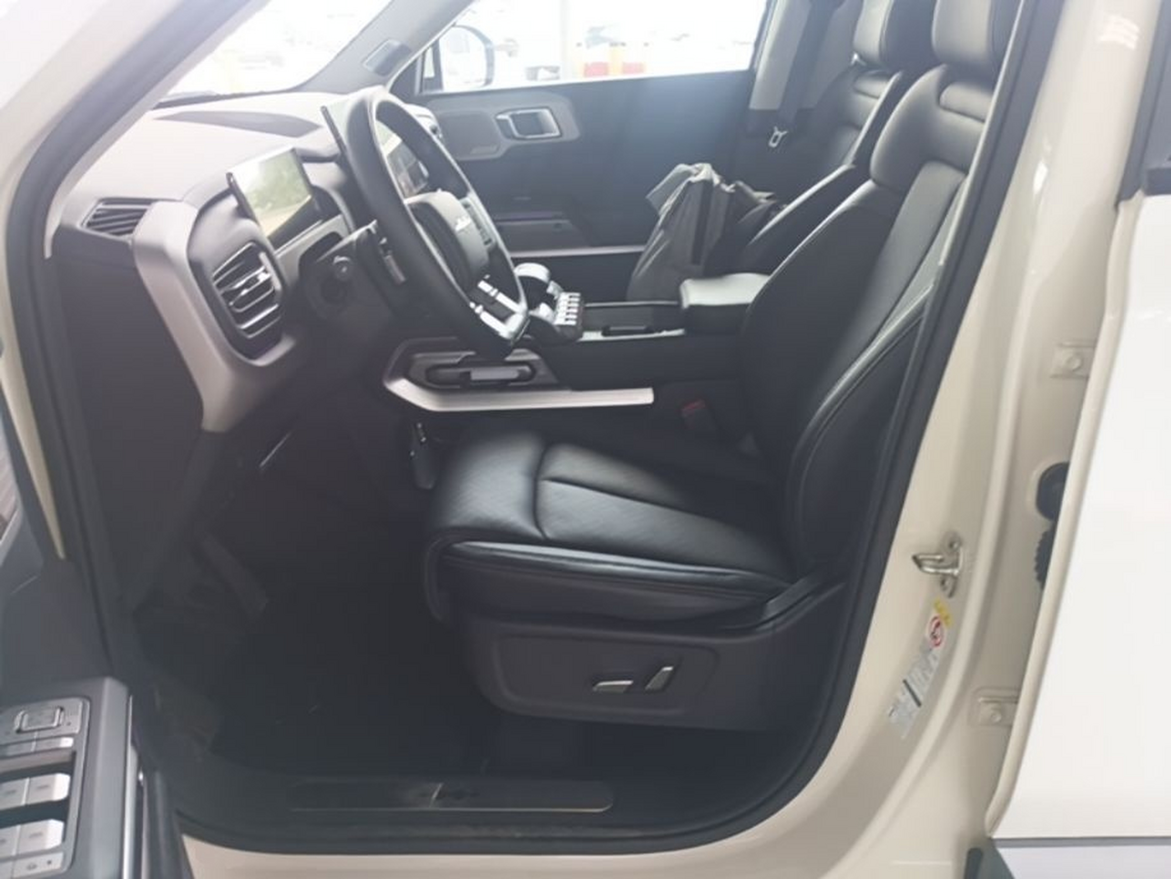 Avant de la voiture