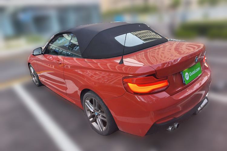 Used BMW 2 Series 2018 225i Convertible Coupe M Sport Edition Rear Left 45 Deg