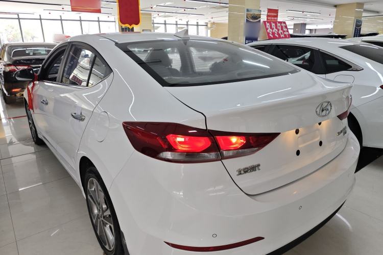 Used Hyundai Elantra (6th Generation / Lingdong) 2016 1.6L Automatic ZhiXuan – Elite Version Rear Left 45 Deg