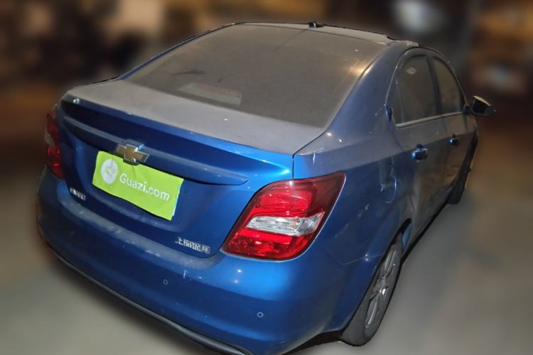 Used Chevrolet Aveo Sonic 2014 Sedan 1.6SX AT Fashion Edition Rear Right 45 Deg